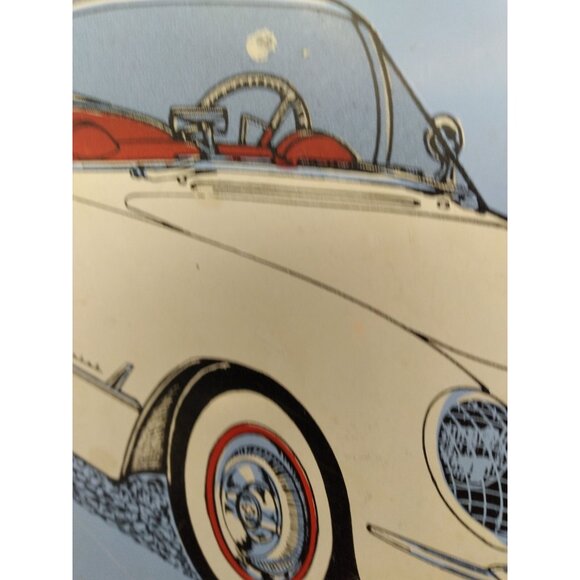 Corvette Sales & Service Sign Metal Retro style 12"x 18" man cave barware garage - Picture 2 of 14